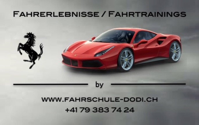 Fahrerlebnis - Fahrtraining