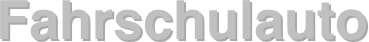                Fahrschulauto